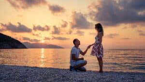 הצעת נישואין על הים